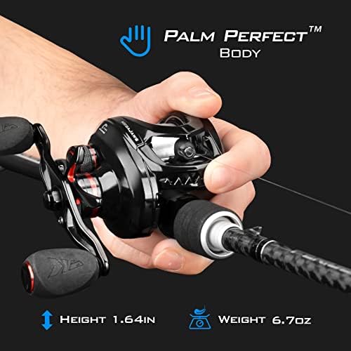 KastKing MegaJaws Elite Baitcasting Fishing Reels, Lightweight, Hight Speed - Image 3