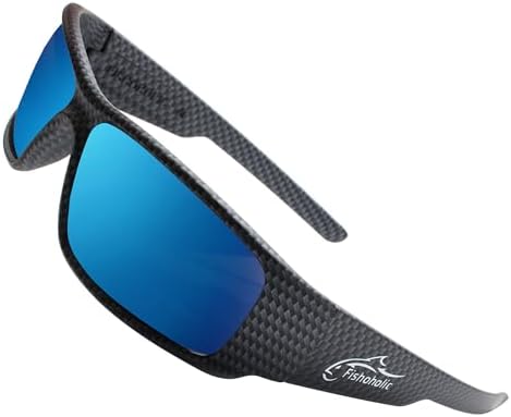 Fishoholic Polarized Fishing Sunglasses - All Day UV400 Sun Protection by Fishoholic