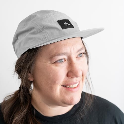 Tillak Wallowa Camp Hat, Lightweight Nylon 5 Panel Cap with Snap Closure - Image 2