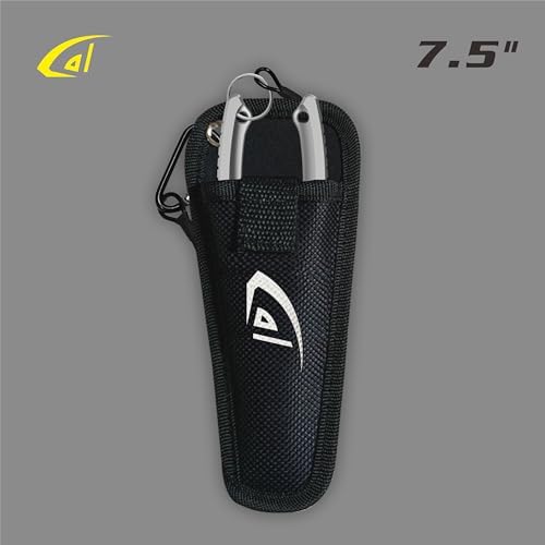 danco 7.5-Inch Aluminum Center Cutter Fishing Pliers with Sheath and Lock - Image 5