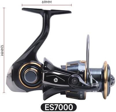 HAUT TON Dolphin Spinning Reel, 5+1BB Saltwater Fishing Reels - Image 2