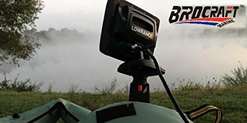 Brocraft Float Tube Fish Finder Mount/Float Tube Transducer Bracket/Float Tube Sounder Mount - Image 4