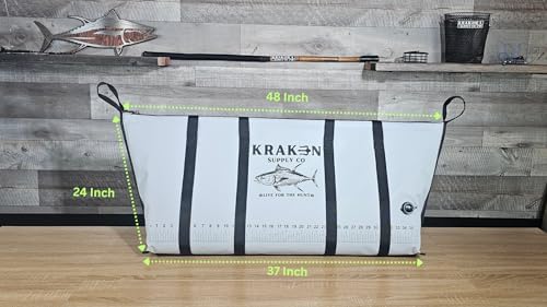 48'' Fish Kill Bag Game Bag Leak Proof Insulated for Offshore Inshore Fishing Designed in USA (48X24) - Image 4