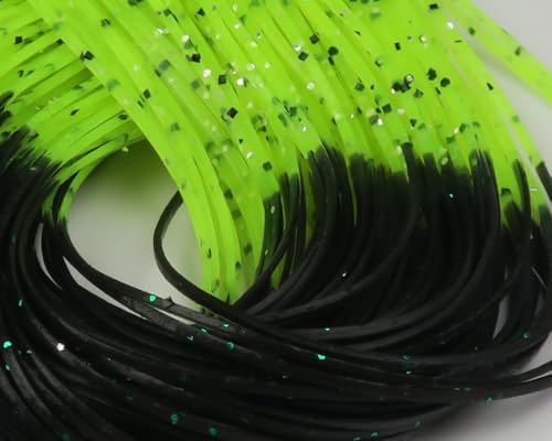 Hareline Crazy Legs Fly Tying Material – Silicone Rubber Legs for Streamers, Nymphs, Bass & Saltwater Flies by HarelineDubbin