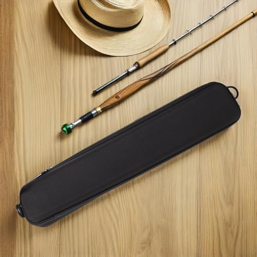 Veemoon Hard Shell Fishing Rod Case, Molded EVA Organizer Bag for Travel - Image 6