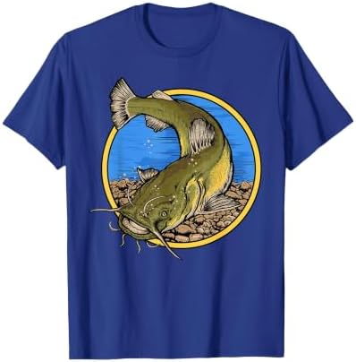 Flathead Catfish Fishing T-Shirt by Hunting+%26+Fishing+Merch