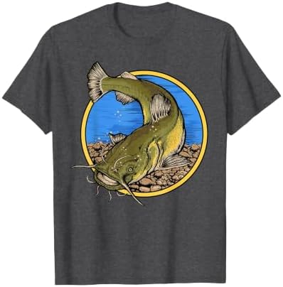 Flathead Catfish Fishing T-Shirt by Hunting+%26+Fishing+Merch