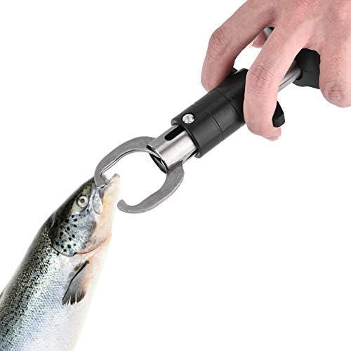 PerGar Digital Fish Grip Scale, Fish Weigher, 3 in 1 Digital Fish Grip Scale, 25kg/55lb Fish Lip Gripper Grabber, Fish Scales Digital Weight Lip Gripper - Image 7