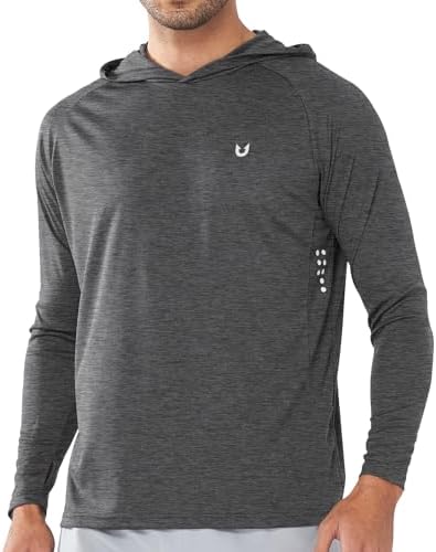 NORTHYARD Men's Sun Hoodie Long Sleeve Fishing Shirts UPF 50+ Rash Guard by NORTHYARD