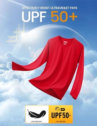 MAGCOMSEN Men's Long Sleeve Shirts UPF 50+ UV Sun Protection Athletic Shirts for Hiking Running Workout Rash Guard - Image 3