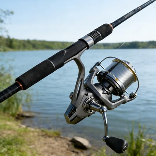 Heavy Duty Spinning Reel Metal Body with CNC Machined Spool 55LB Max Drag 8/10+1 BB Ultra Smooth 4.1/4.6/4.8:1 High Speed Gear Ratio Saltwater Freshwater Fishing Reel for 8000 to 16000 Series - Image 2