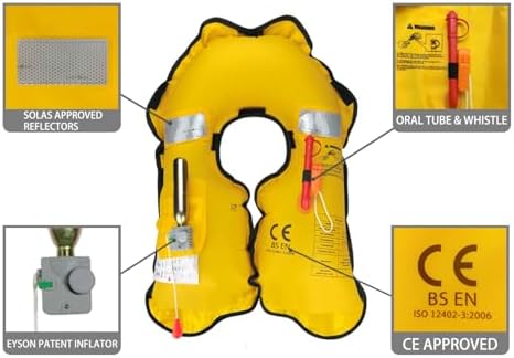Eyson Inflatable Life Jacket Life Vest Basic Manual - Image 5