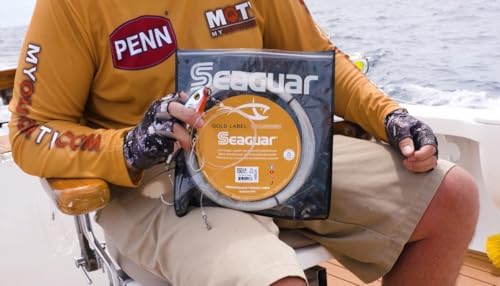 Seaguar Gold Label Big Game 100% Fluorocarbon Fishing Line Leader, 25 Yards, Multiple Weight Limits - Image 5