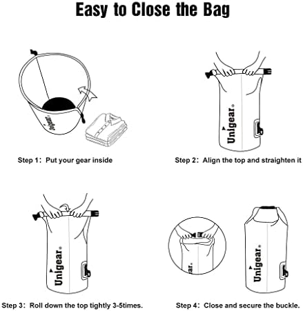 Unigear Floating Waterproof Dry Bag for Kayaking, 2L/5L/10L/20L/30L/40L - Image 5
