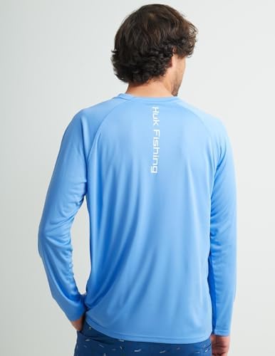 HUK Men's Pursuit Vented Long Sleeve Fishing Shirt (+30 UPF) - Image 2