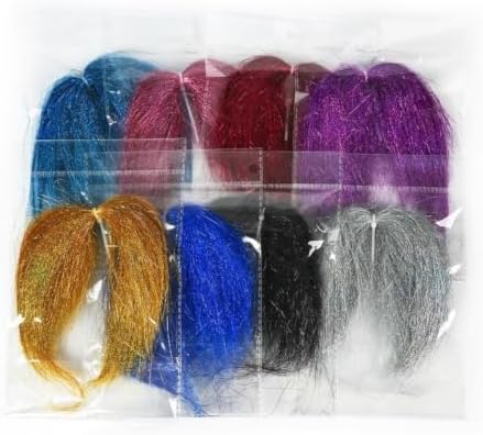 5-Color Fly Tying Fiber Pack Soft Synthetic Hair for Lures - Image 5