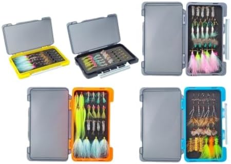 Fly Fishing Flies Kit 31pcs Hand Tied Dry Wet Nymph Lures Carbon Steel Hooks with Box for Trout Bass - Image 7