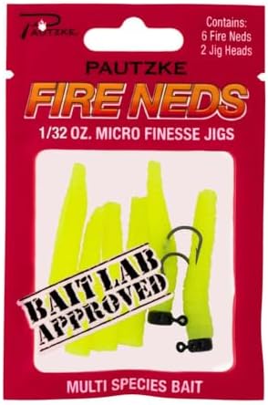Pautzke's Fire Neds, Micro Finesse Jigs,Ultimate Trout and Multi-Species Fishing Lures by Pautzke+Bait