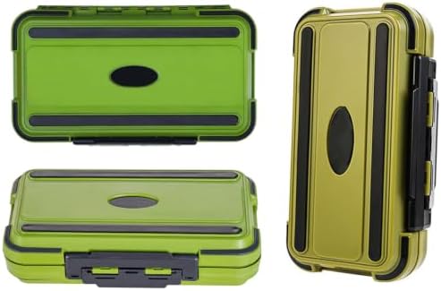Waterproof Fishing Tackle Box, Floating Storage, Double-Sided Lure Box with Adjustable Dividers, Jewelry Organizer Making Kit Container for Earring Tool, Hook Beads Storage. by TcakeloxProAnglerSupply