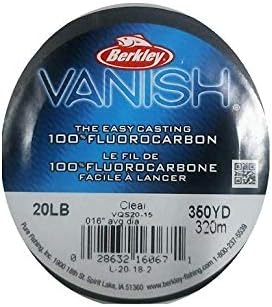 Berkley Vanish Fluorocarbon Fishing Line/Leader Material by Berkley