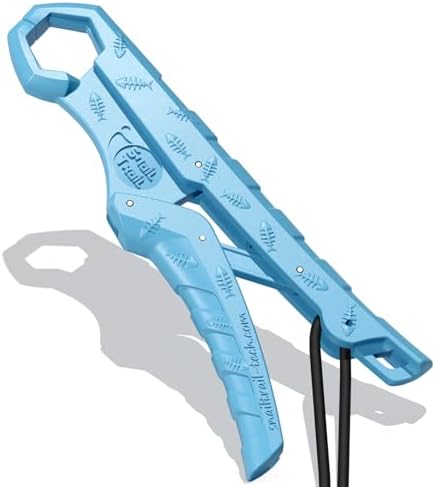 SNAIL TRAIL 7.5''/9'' Floating Fish Gripper with Lanyard by SnailTrail