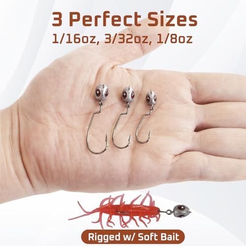30/10Pcs Swimbait Jig Heads, Swing Head Jig, Texas Rig Compatible - Image 5