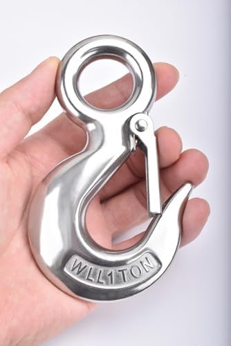 Alele Grab Hooks,1T Crane Scale,Slip Hooks,Stainless Steel Lifting Hook Rigging Accessory (Grab Hooks 1000kg) by AleleBeautyofmetal