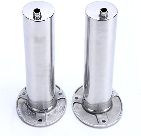 (Set of 2) Amarine-Made Heavy Duty Stainless Steel 316 Deluxe Rod Holders with Drain, Flush Mount Fishing Rod Pole Holders, 90 Degree - Image 5