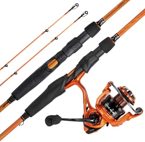 KastKing Lethal Blaze Twin-Tip Fishing Rod and Reel Combo by KastKing