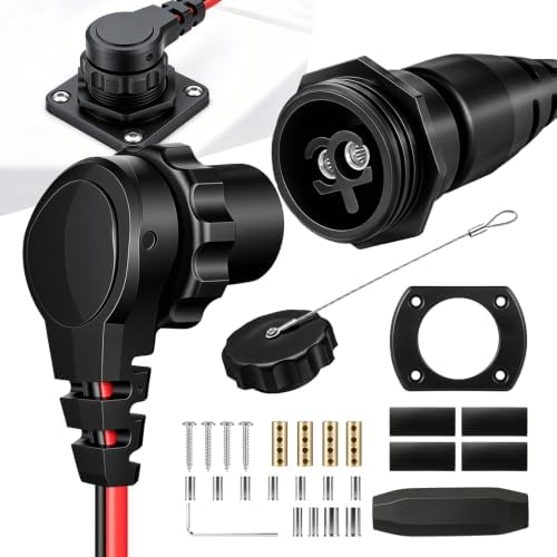 Trolling Motor Plug and Receptacle 1865120 MKR28 compatible with Minn Kota by Unknown