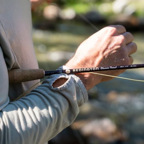 Redington Classic Trout Freshwater Fly Fishing Rod - Moderate Action 4-Piece Fly Rod - Case Included - Image 4