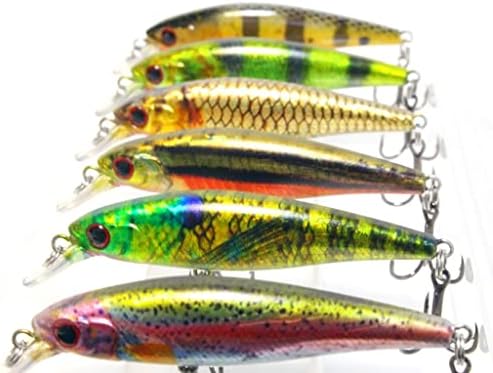 Minnow Crankbait for Bass Fishing Bass Lure Jerkbait Fishing Lures and Tackle Box - Image 2