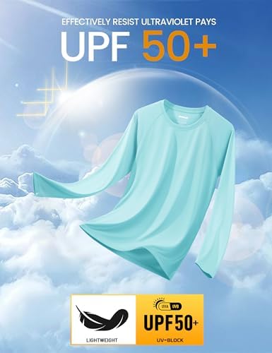 MAGCOMSEN Men's Long Sleeve Shirts UPF 50+ UV Sun Protection Athletic Shirts for Hiking Running Workout Rash Guard - Image 3