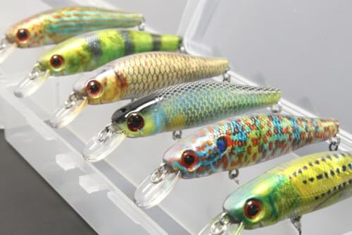 Minnow Crankbait for Bass Fishing Bass Lure Jerkbait Fishing Lures and Tackle Box - Image 3