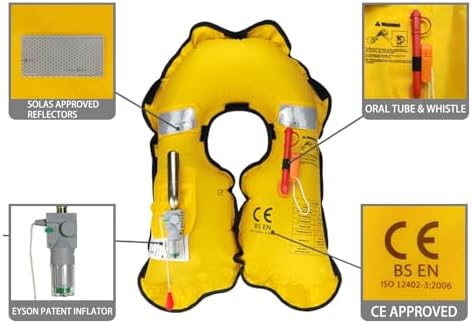 Eyson Inflatable Life Jacket Life Vest Basic Automatic/Manual - Image 5