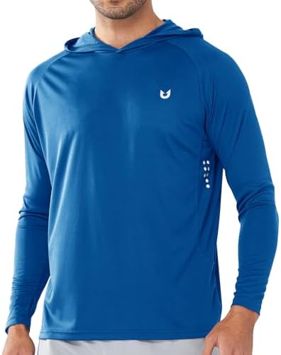 NORTHYARD Men's Sun Hoodie Long Sleeve Fishing Shirts UPF 50+ Rash Guard by NORTHYARD
