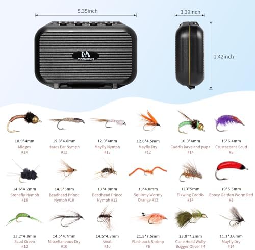 Maxcatch Extreme-X Fly Fishing Rod and Reel Combo, 3-8wt Complete Starter Fishing Outfit with Fly Box, Flies, Rod Clip Holder, Rod Case, Extra Tip Section - Image 4