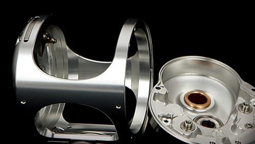 Okuma Cavalla 2-Speed Lever Drag Reel - Machined Aluminum Frame, Carbonite Drag System, Corrosion Resistant Saltwater Fishing Reel - Image 4