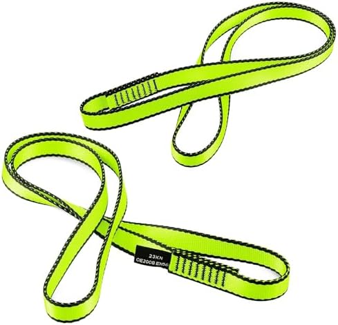 18MM Nylon Climbing Sling Runner 23KN CE2008/EN566 Rock Climbing Webbing Straps for Outdoor Climbing, Rappelling, Swing, Yoga Hammock etc - Image 6
