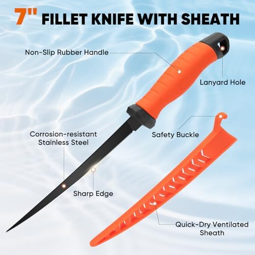 SHALL Fishing Tool Kit, Corrosion Resistant Fishing Gear and Equipment - Image 3
