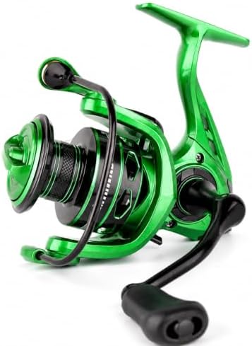 Spinning Reel for Freshwater Fishing -2000/3000 Size Fishing Reel with 5.2:1 Gear Ratio, 17lb Drag, 7+1 Bearings, Brass Main Shaft, Lightweight Spool for Bass Fishing - Image 3
