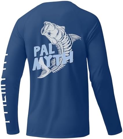 Palmyth Fishing Shirts for Men Long Sleeve UPF 50+ T Shirt Sun Protection by PALMYTH