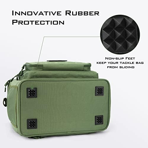 KastKing KarryAll Fishing Tackle Bag, Saltwater & Freshwater Gear Storage - Image 5