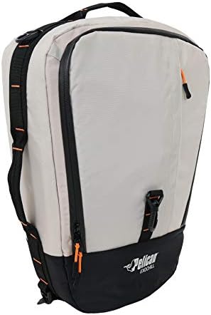 Pelican ExoChill - Soft Cooler Bag - Fit in Most Tank Wells - Removable Shoulder Strap and Handles On Each Side - More Storage Compartement - Black/Grey by Unknown