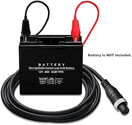 BatPower 6.6-18FT Electric Reel Power Cord for Daiwa Tanacom 1200 1000 800 750 500 Seaborg 500MJ, Shimano BeastMaster ForceMaster Leobritz Plays - Image 3
