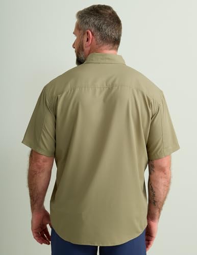 HUK Men's Tide Point Kc Scott Original Artwork Short Sleeve Shirt, Fishing Button Down - Image 6