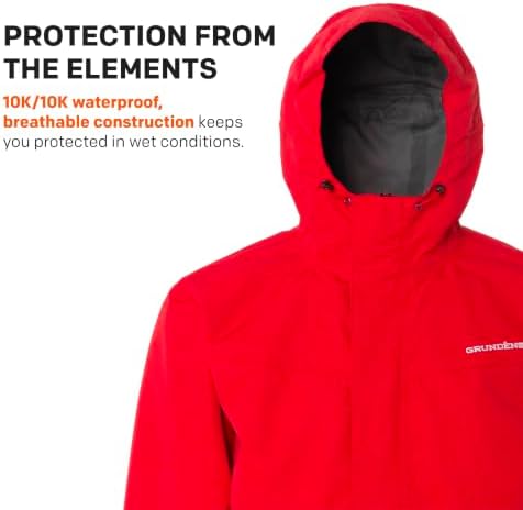Grundéns Men's Full Share Fishing Jacket - Image 3