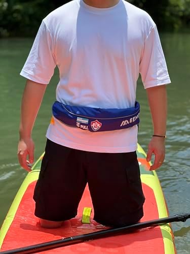 Manual Inflatable Belt Pack,Inflatable PFD Waist Belt,PFD for Paddle Boarding for SUP Paddleboarding Fishing Boating Kayaking（fit 80-330 lbs） - Image 4