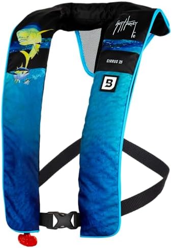 BLUESTORM Cirrus26 Inflatable PFD Life Jackets for Adults | US Coast Guard Approved Automatic Life Vest w/Manual Override Convertibility by Bluestorm
