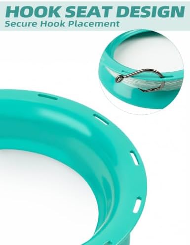 BLUEWING Fishing Yoyo Spool Cuban Hand Reel Yo-yo Spooler for Line and Leader Storage Fishing Coiling Plate - Image 3